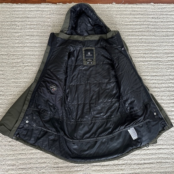 Volcom Women's Ski & Snow Jacket - Olive Green - Picture 6 of 16